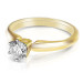 0.55CT Round Cut Diamond Solitaire Ring