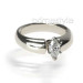 0.55CT Marquise Cut Diamond Solitaire Ring