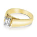 0.55CT Emerald Cut Diamond Solitaire Ring