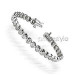 3.10CT Round Cut Diamonds (H/SI1-SI2) Tennis Bracelet