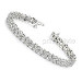 3.20CT Diamonds Tennis Bracelets In 14KT White Gold