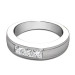 0.60CT Princess Cut Diamond Wedding Band