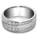0.80CT Round Cut Diamonds Men's Wedding Band