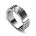 0.40CT Round Cut Diamonds Men's Wedding Band
