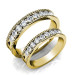 Wedding Set with 1.00CT Diamonds and 14KT Yellow Gold