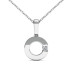 0.06CT Round Cut Diamonds Solitaire Pendant