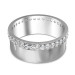 0.75CT Round Cut Diamond Wedding Band