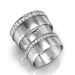 1.75CT Round Cut Diamonds Wedding Set In Platinum