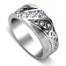 0.30CT Round Cut Diamonds Men's Wedding Band