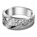 0.30CT Round Cut Diamonds Men's Wedding Band