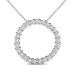 Round Cut 1.25CT Diamonds In Platinum Diamond Pendant (I-K Color and SI2-I1 Clarity)