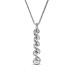 14KT White Gold with I-J Color and VS2-SI1 Clarity 0.65CT Round Cut Diamond Pendant