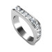 0.90CT Round Cut Diamond Wedding Band