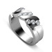 0.85CT Round Cut Diamonds Men's Wedding Band