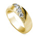 0.30CT Round Cut Diamonds Men's Wedding Band