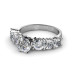 2.05CT Round Cut Diamonds Engagement Ring