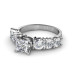 2.40CT Round Cut Diamonds Engagement Ring