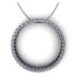 0.45CT round cut diamonds diamond pendants