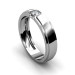 0.35CT round cut diamonds mens ring