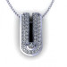 0.23CT round cut diamonds diamond pendants