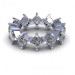 2.00CT princess cut diamonds eternity ring