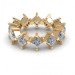 2.00CT princess cut diamonds eternity ring