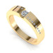 0.55CT round cut diamonds engagement ring