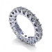 6.00CT round cut diamonds eternity ring