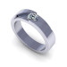 0.35CT round cut diamonds solitaire ring