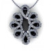 0.35CT round cut diamonds diamond pendants