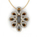 0.35CT round cut diamonds diamond pendants