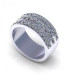 2.00CT round cut diamonds wedding band