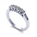 0.50CT princess cut diamonds wedding band