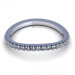 0.30CT round cut diamonds wedding band
