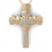 0.75CT round cut diamonds religious pendants