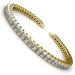 9.00CT princess cut diamonds tennis bracelets