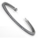 4.00CT princess cut diamonds tennis bracelets