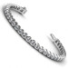 3.50CT round cut diamonds tennis bracelets
