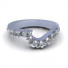 1.30CT round cut diamonds wedding band