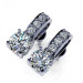 0.60CT round cut diamonds stud earrings