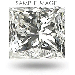 0.72CT Princess Cut I/VS2 Loose Diamond