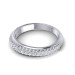 0.65CT Round Cut Diamonds Wedding Band