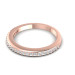 0.30CT Round Cut Diamonds Wedding Band