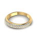 0.65CT Round Cut Diamonds Wedding Band