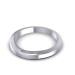 Platinum 2.70MM Width & 1.65MM Thick Plain Wedding Band