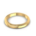 14KT Yellow Gold 2.70MM Width & 1.65MM Thick Plain Wedding Band