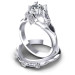 1.20CT Round Cut Diamonds Bridal Set
