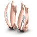0.30CT Round Cut Diamonds Hoop Earrings