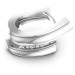 0.10CT Round Cut Diamonds Hoop Earrings