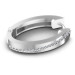 0.40CT Round Cut Diamonds Hoop Earrings
